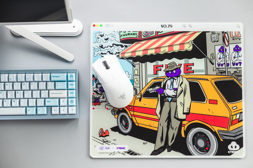 LeleDesign Glass Mousepad — Artist Collaboration Series – LeleLab