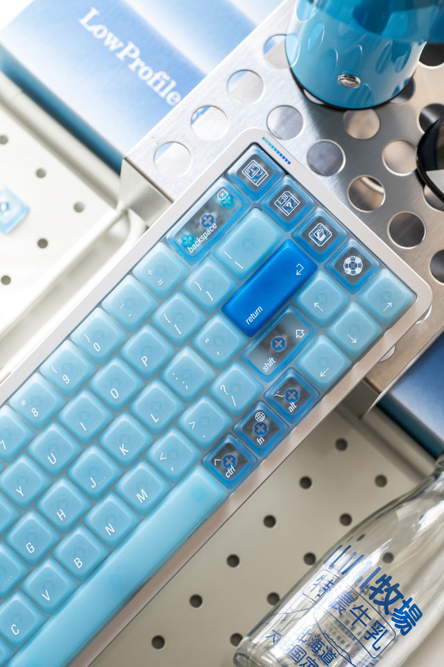 LeleLab LowSup-Ocean Blue Keycaps Set