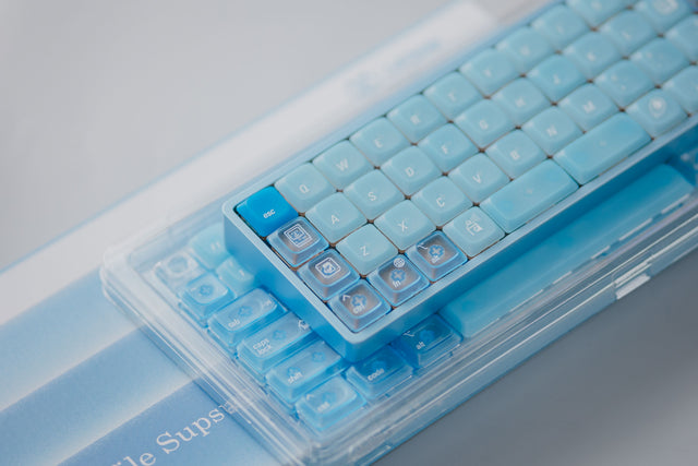 LeleLab LowSup-Ocean Blue Keycaps Set