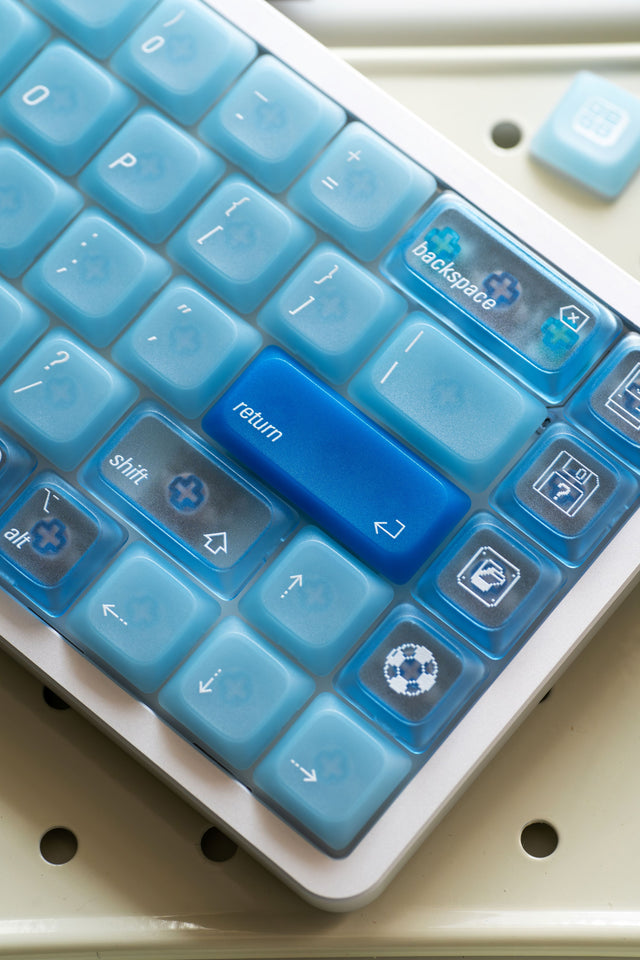 LeleLab LowSup-Ocean Blue Keycaps Set
