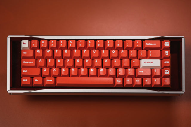 LeleLab Venetian Red Keycaps Set