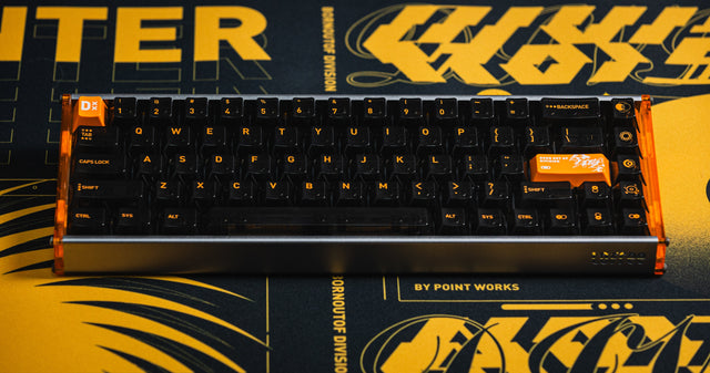 LeleLab x PointWorks SuperX Splinter R2 Keycaps Set