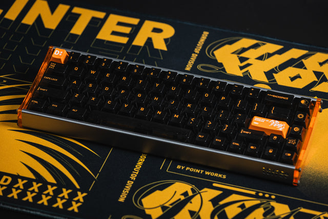 LeleLab x PointWorks SuperX Splinter R2 Keycaps Set