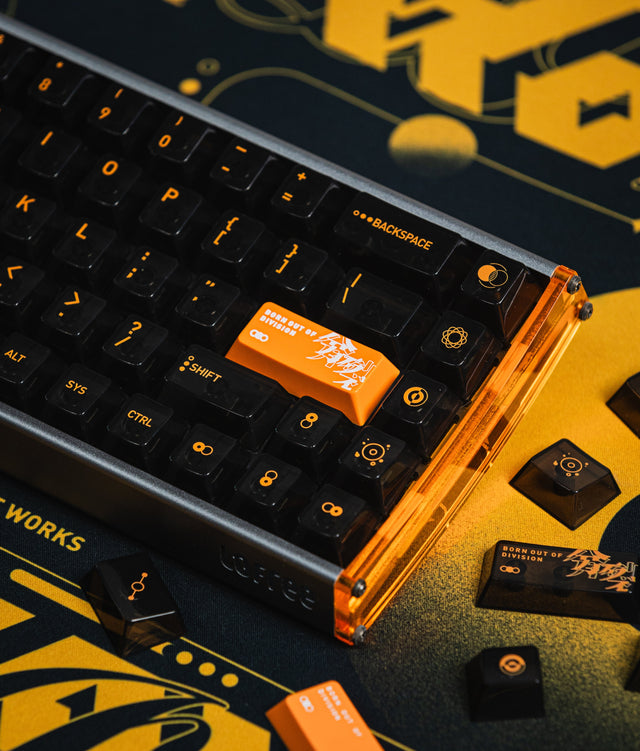 LeleLab x PointWorks SuperX Splinter R2 Keycaps Set