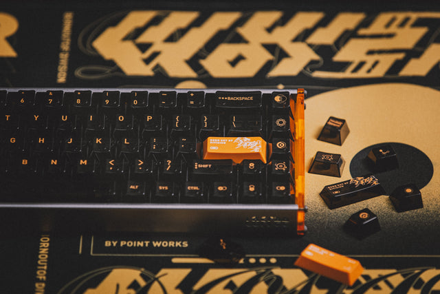 LeleLab x PointWorks SuperX Splinter R2 Keycaps Set