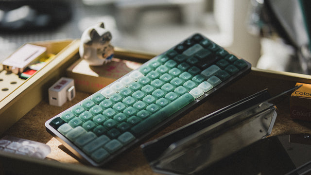LeleDesign LowSup ForestGrey Keycaps Set