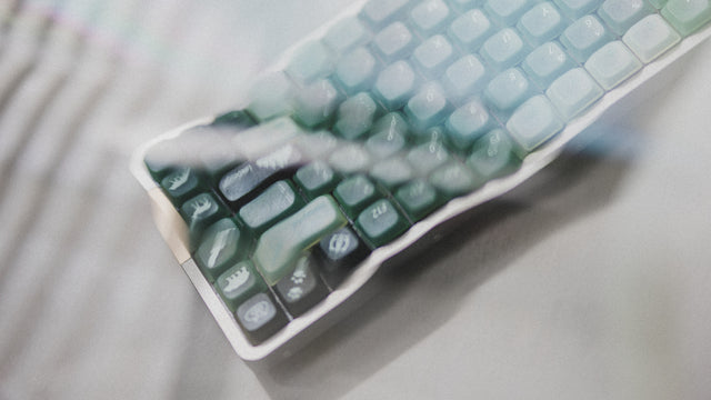 LeleDesign LowSup ForestGrey Keycaps Set