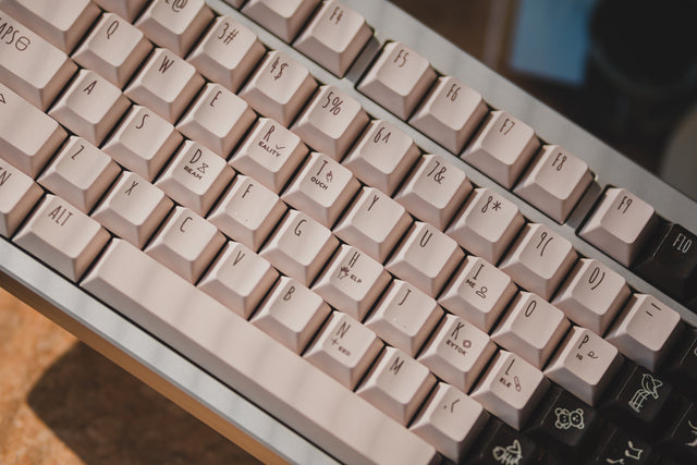 LeleLab x KeyTok Good Night,Cocoa Keycaps Set