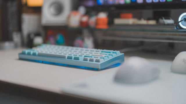 LeleLab x Cheese Snowspire Lake Keycaps Set
