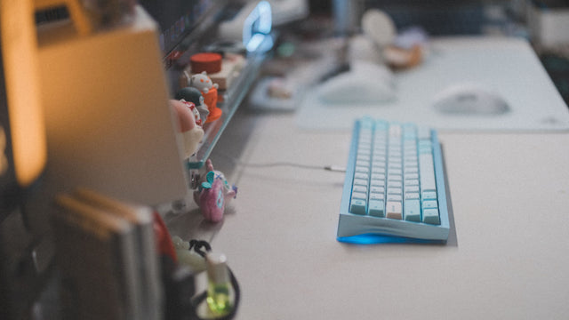 LeleLab x Cheese Snowspire Lake Keycaps Set