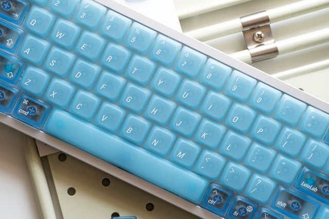 LeleLab LowSup-Ocean Blue Keycaps Set