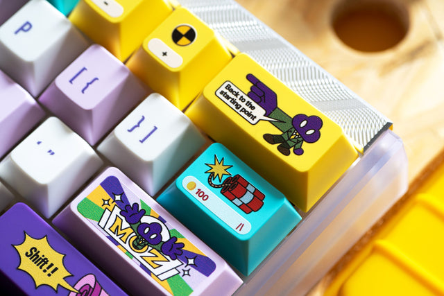 LeleDesign x MozkitoLeee Moz-Game Keycaps Set