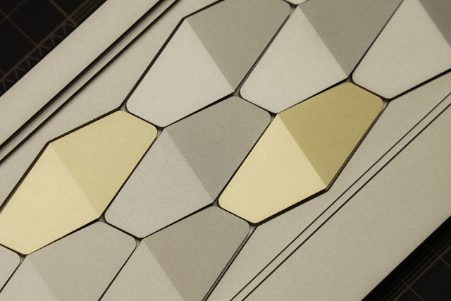 Dragon Scale Wrist Rest 65% - Silicone Connector Version