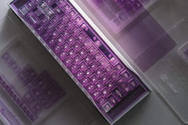 LeleLab SupSup Purple Keycap Set