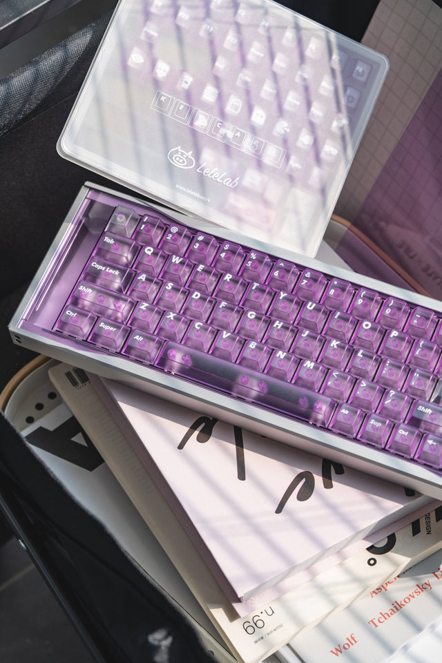 LeleLab SupSup Purple Keycap Set
