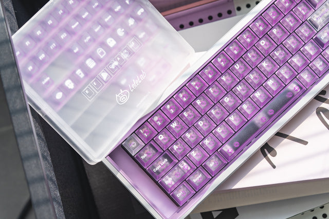 LeleLab SupSup Purple Keycap Set
