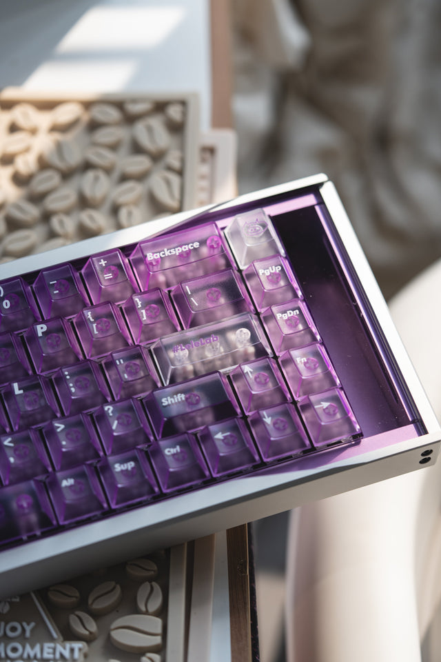 LeleLab SupSup Purple Keycap Set
