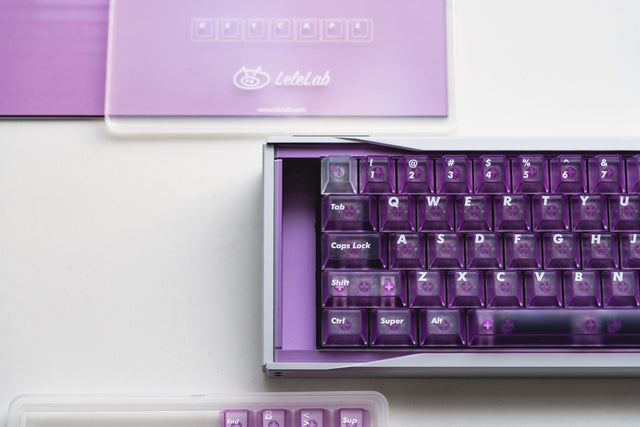 LeleLab SupSup Purple Keycap Set