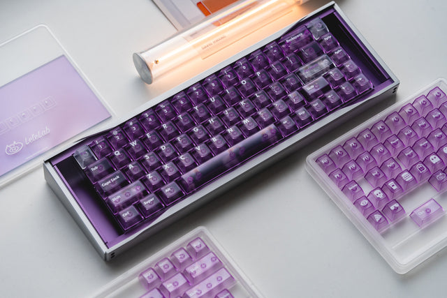 LeleLab SupSup Purple Keycap Set