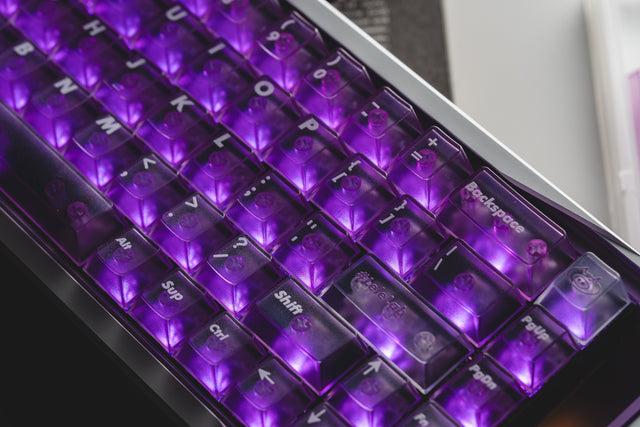 LeleLab SupSup Purple Keycap Set