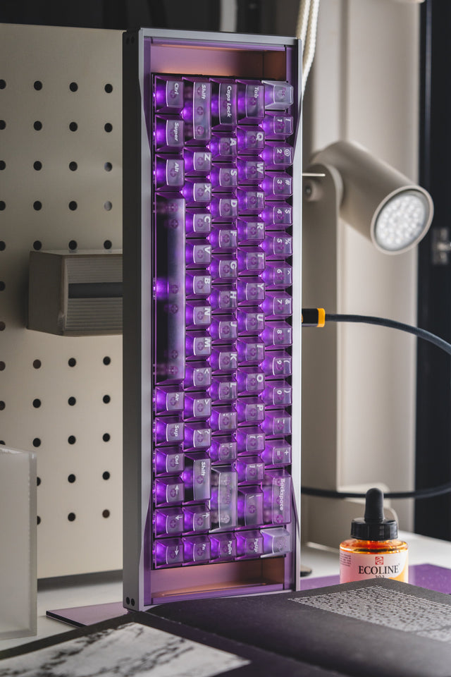 LeleLab SupSup Purple Keycap Set