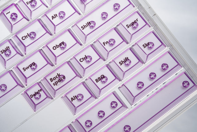 LeleLab SupSup Purple Keycap Set