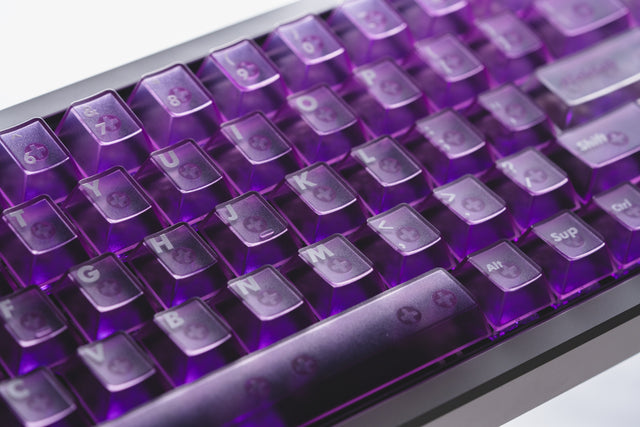 LeleLab SupSup Purple Keycap Set