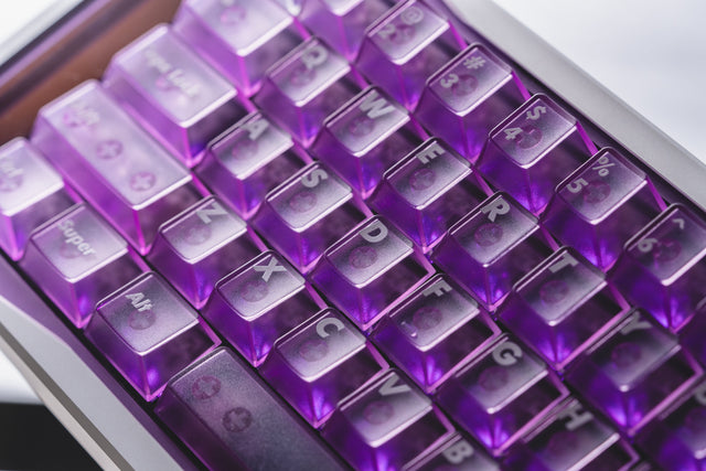 LeleLab SupSup Purple Keycap Set