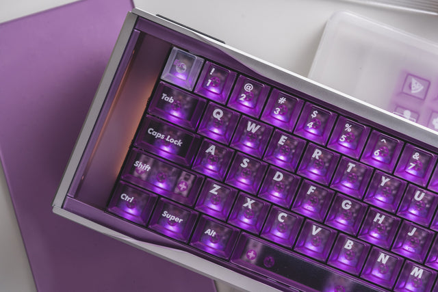 LeleLab SupSup Purple Keycap Set