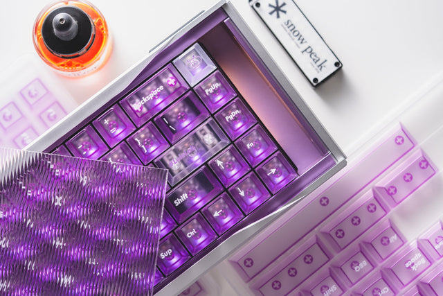 LeleLab SupSup Purple Keycap Set