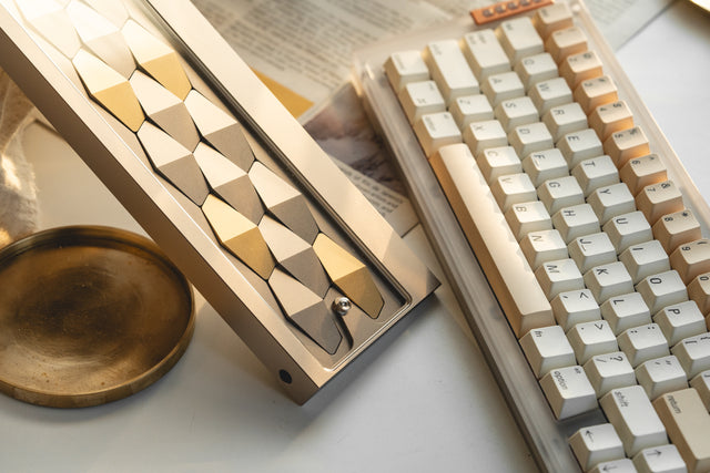 Dragon Scale Wrist Rest 65% - Silicone Connector Version