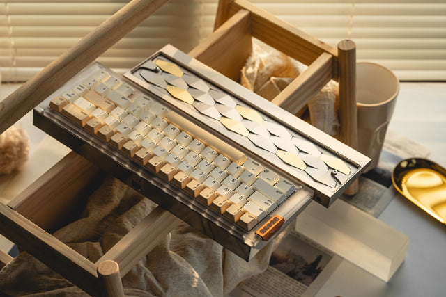 Dragon Scale Wrist Rest 65% - Silicone Connector Version