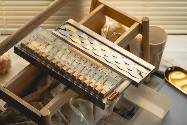 Dragon Scale Wrist Rest 65% - Silicone Connector Version