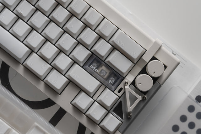 LeleLab Hokkaido White Keycap Set