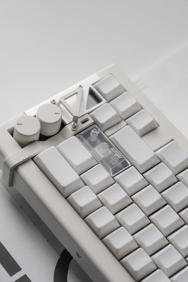 LeleLab Hokkaido White Keycap Set