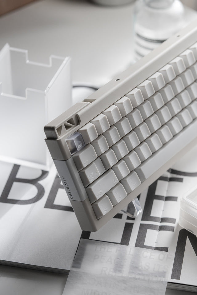 LeleLab Hokkaido White Keycap Set