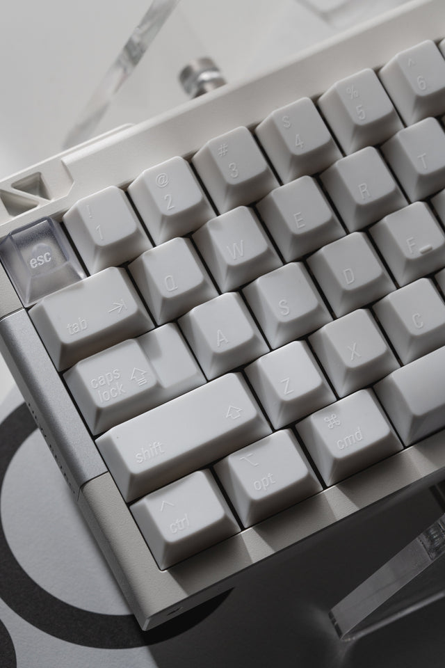 LeleLab Hokkaido White Keycap Set