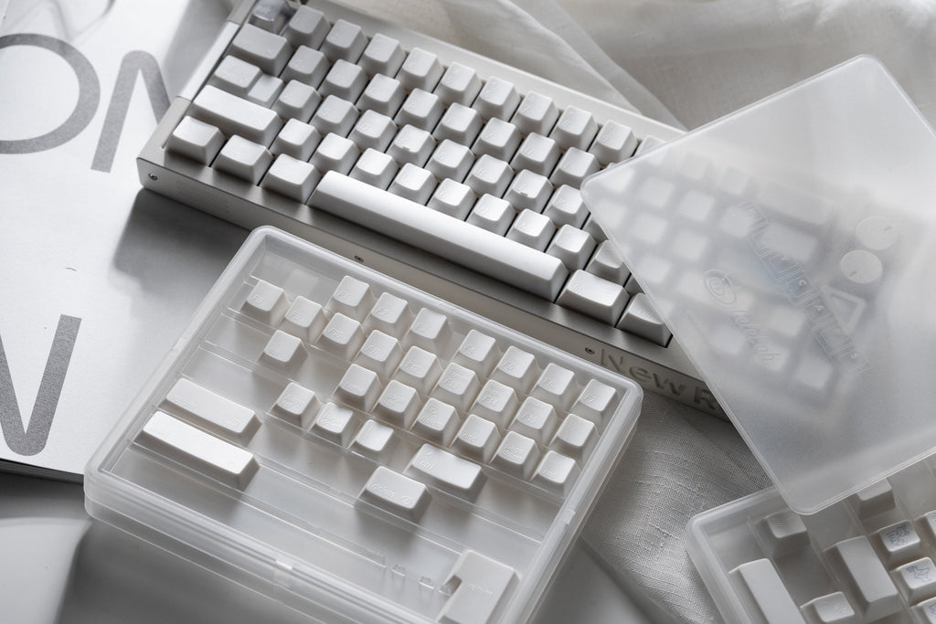 LeleLab Hokkaido White Keycap Set