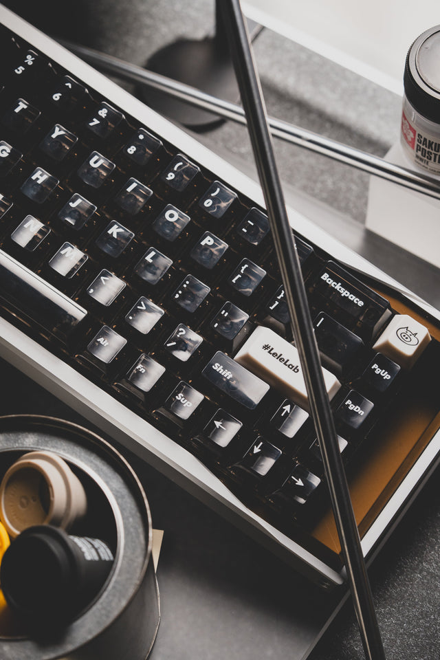 LeleLab Supsup Black Keycap Set