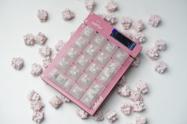 Lelepad Custom Numpad/Macropad Hotswappable Keyboard