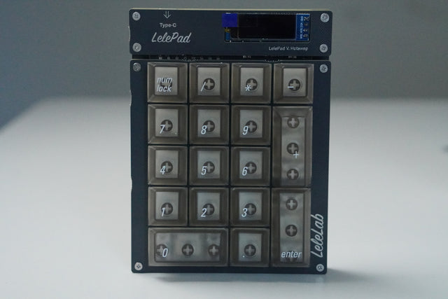 Lelepad Custom Numpad/Macropad Hotswappable Keyboard