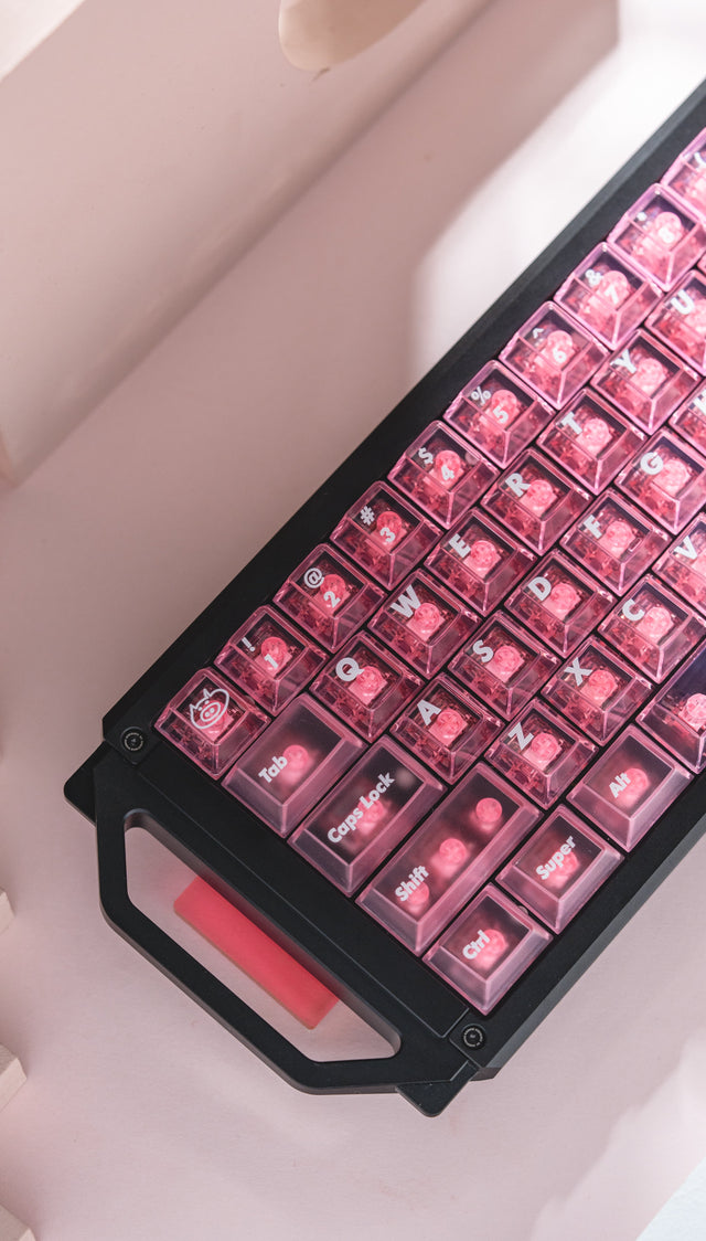 LeleLab SupSup Pink Carnival Keycap Set