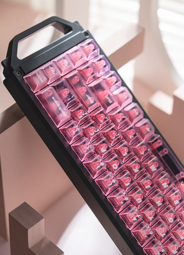 LeleLab SupSup Pink Carnival Keycap Set