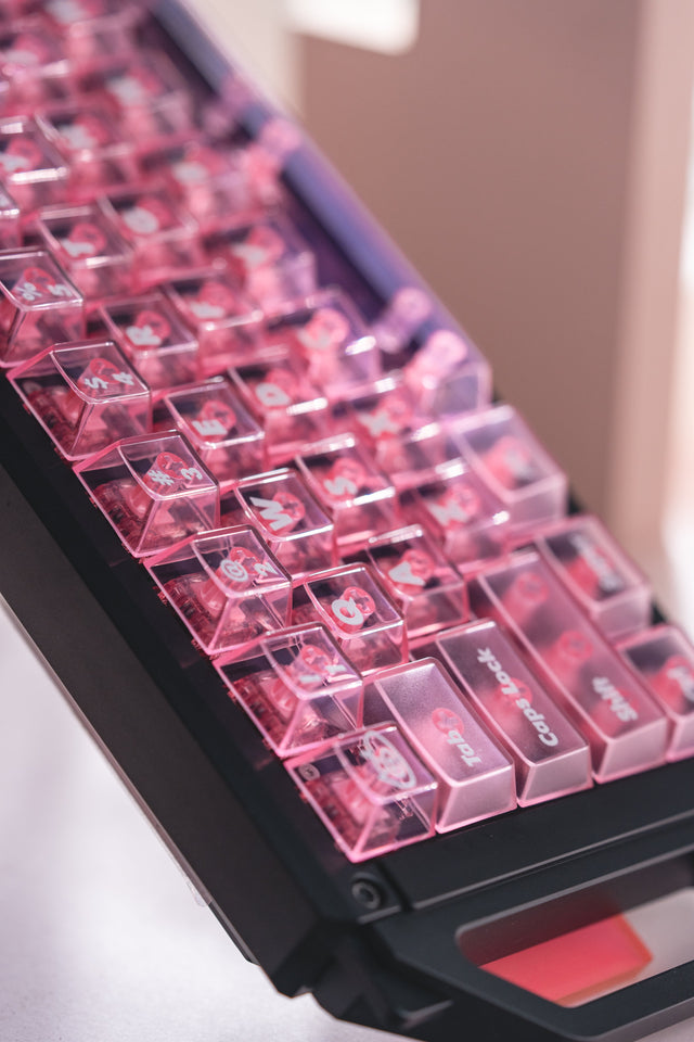 LeleLab SupSup Pink Carnival Keycap Set