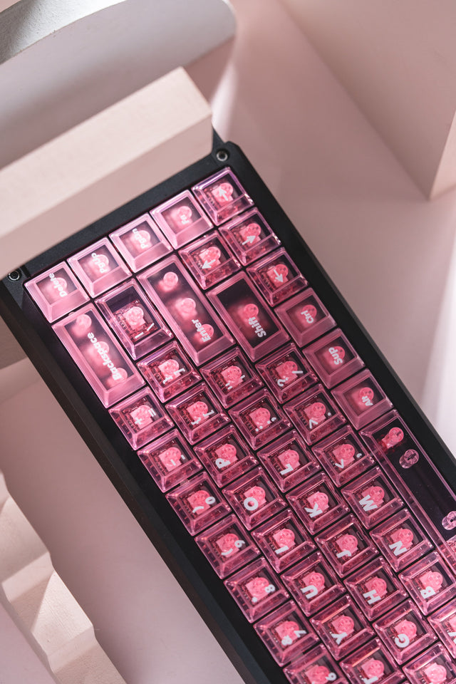 LeleLab SupSup Pink Carnival Keycap Set