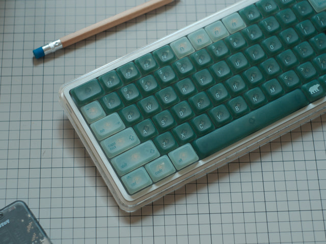 LeleDesign LowSup ForestGrey Keycaps Set