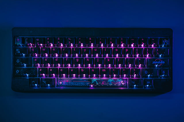 LeleLab x ICE CAT Seaside Keycaps Set