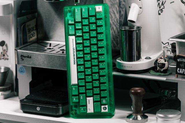 LeleLab Colombian Green Emerald Keycaps Set
