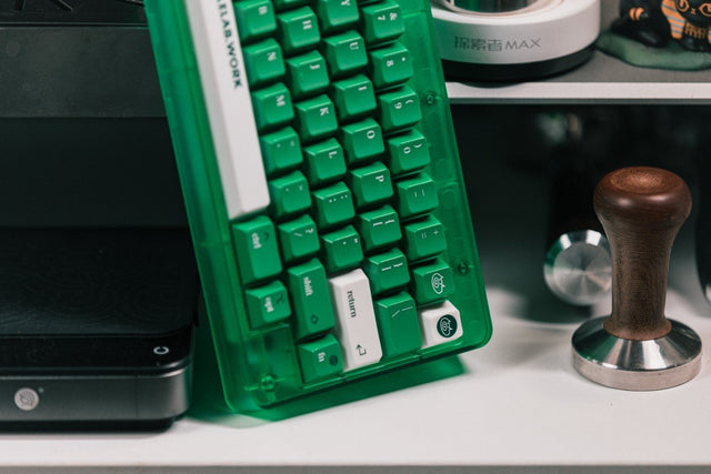 LeleLab Colombian Green Emerald Keycaps Set