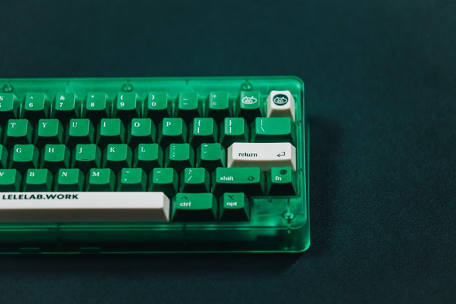 LeleLab Colombian Green Emerald Keycaps Set